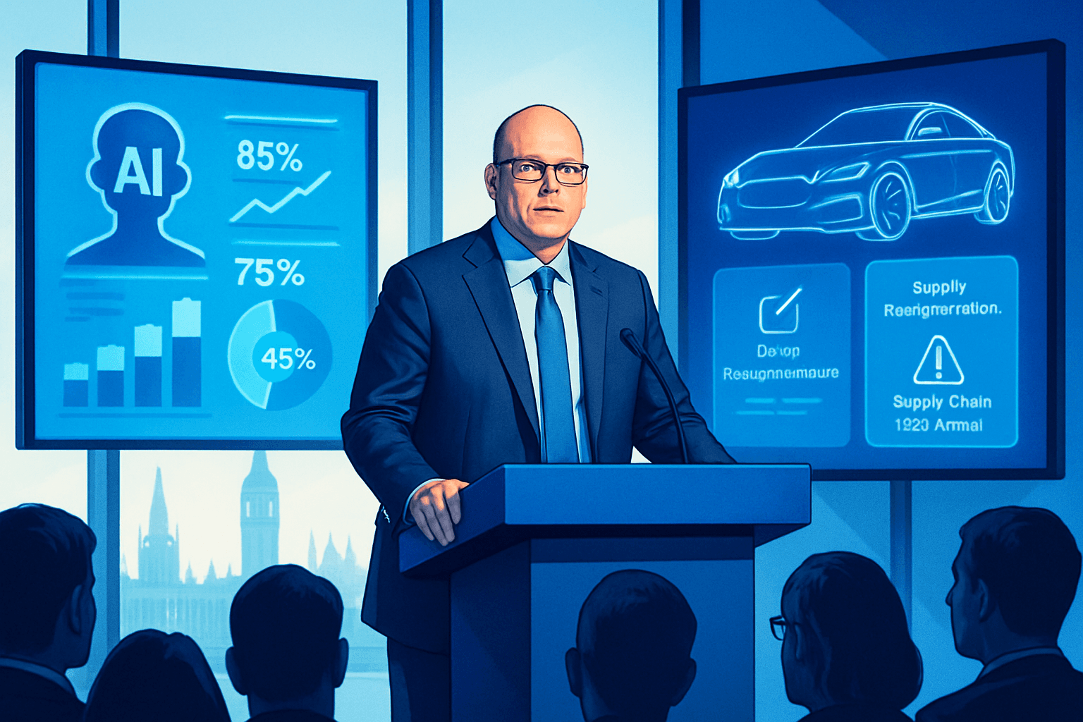 Brief IA : GM : le CFO vise 80 % de prévision pour les analystes avec l’IA