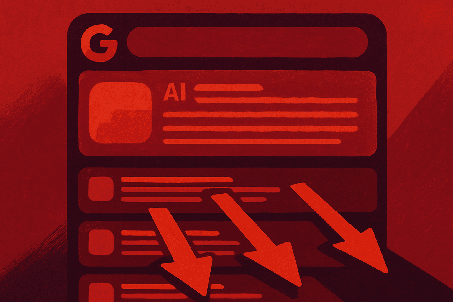 Brief IA : Google AI Overviews : l'impact dramatique sur le trafic web dévoilé