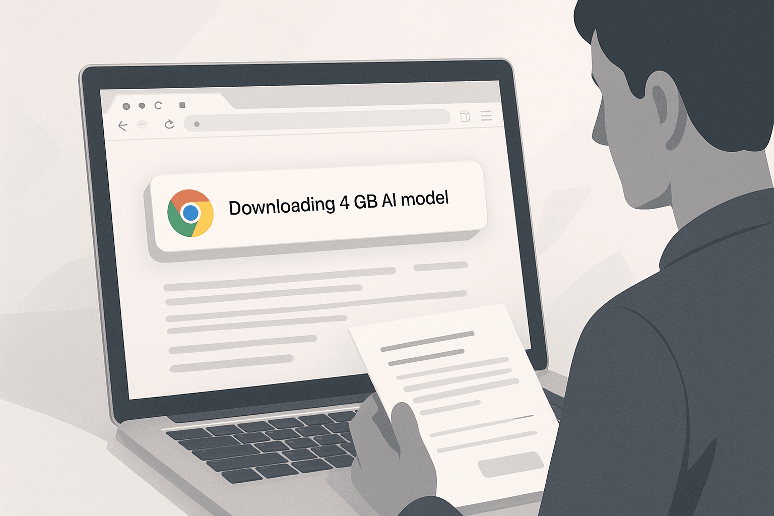 Brief IA : Google Chrome : le modèle IA de 4 Go enfin expliqué