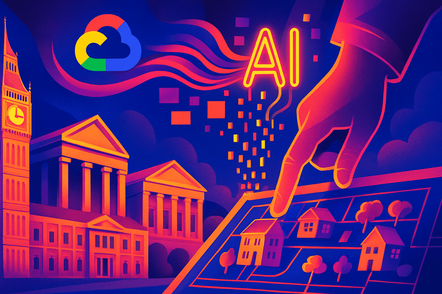 Brief IA : Google Cloud : l'IA transforme la planification municipale UK