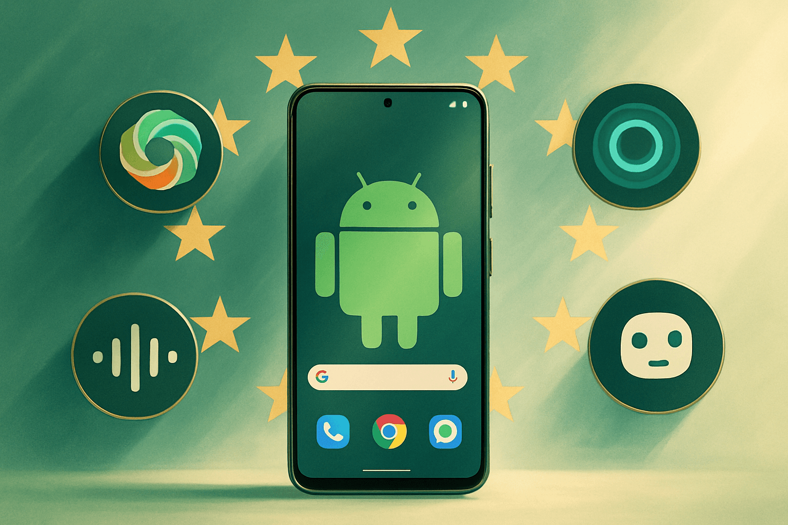 Brief IA : Google contraint par l'Europe : Android s'ouvre aux rivaux de Gemini