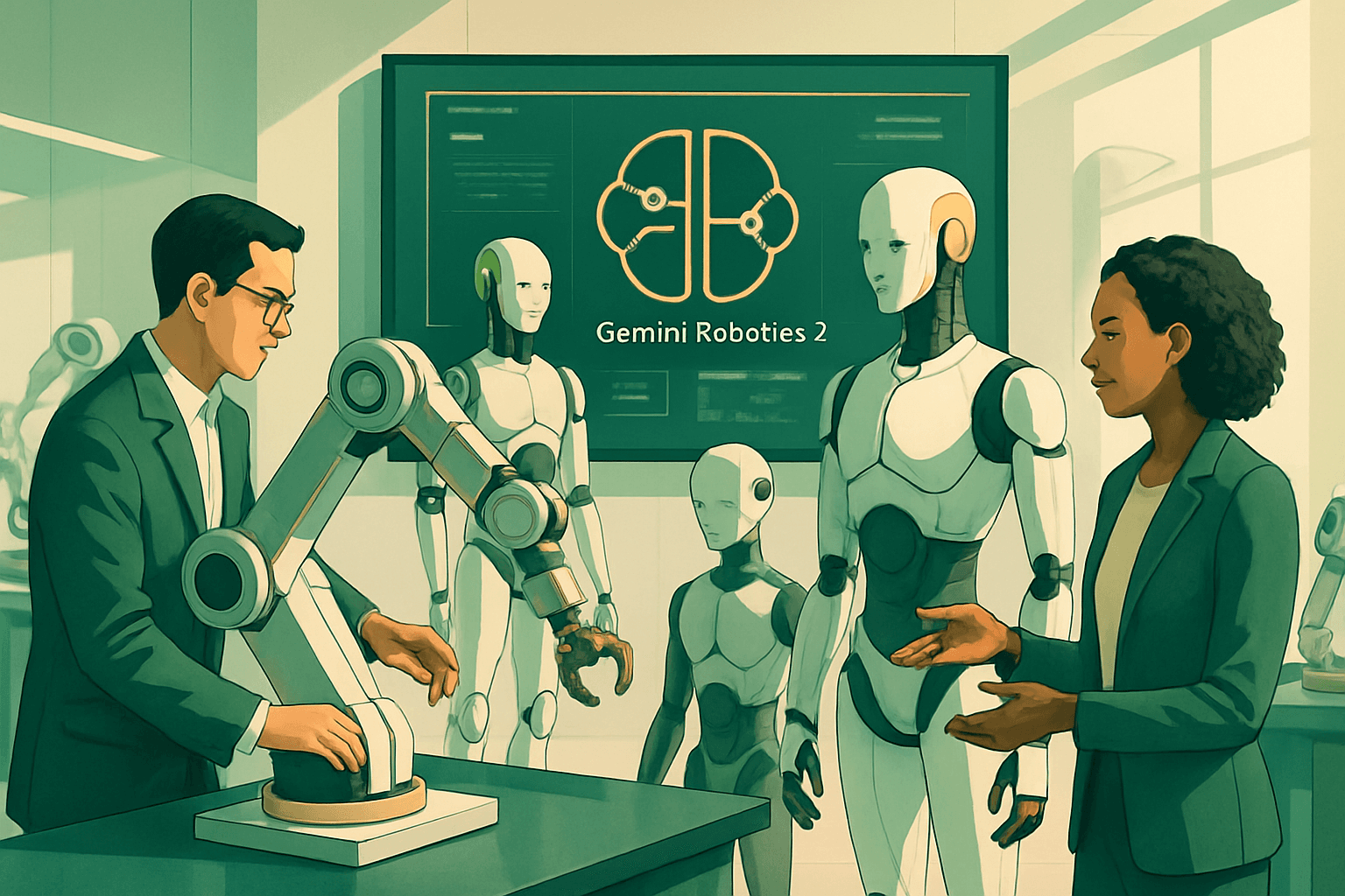 Brief IA : Google Deepmind : Gemini Robotics 2 transforme la robotique