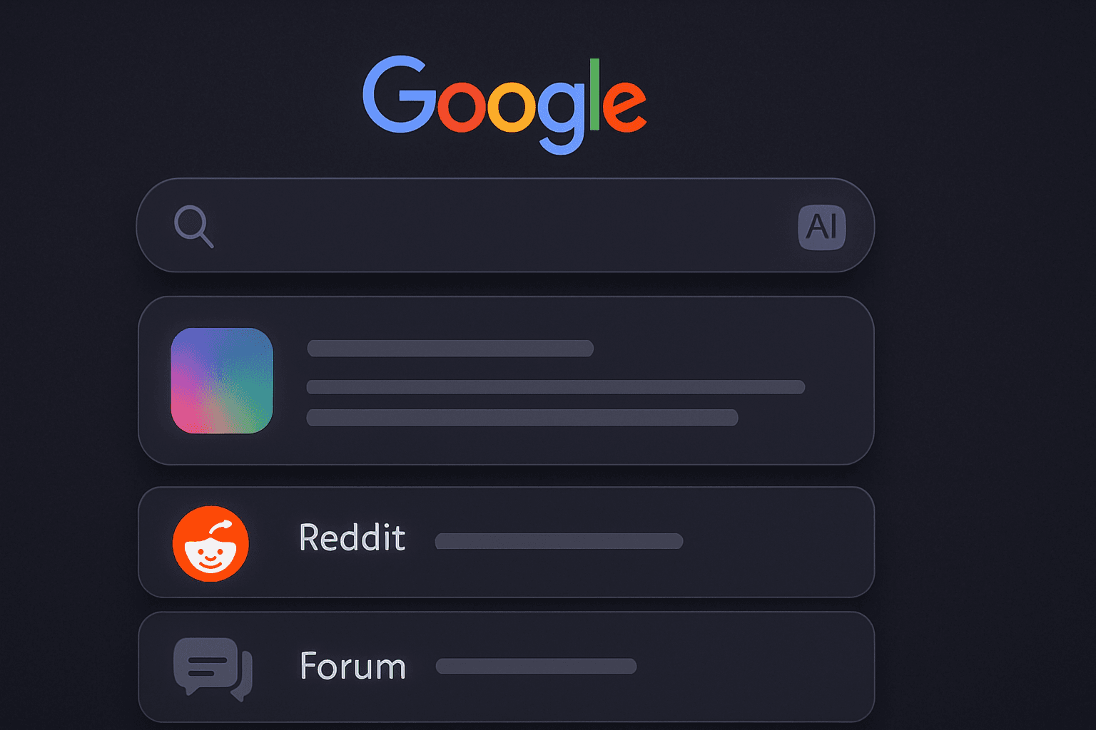 Brief IA : Google enrichit ses résultats IA avec Reddit et forums