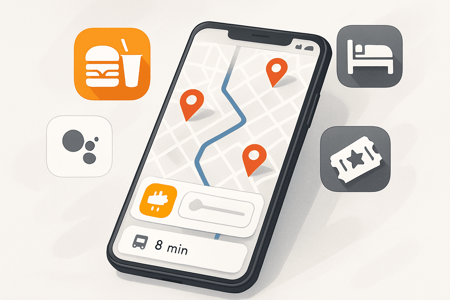 Brief IA : Google Maps intègre commandes et réservations proactives