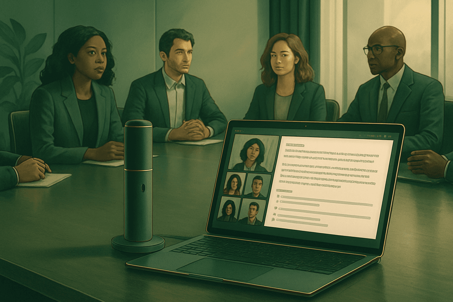 Brief IA : Google Meet : Gemini prend des notes en réunion physique