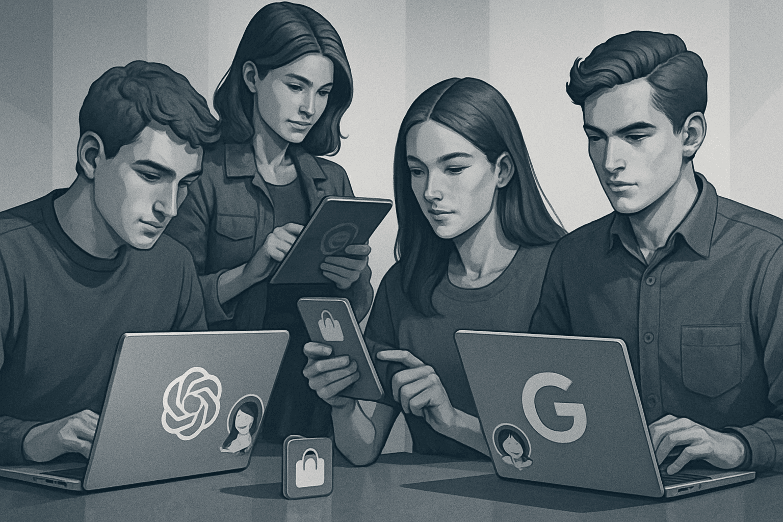 Brief IA : Google menacé : l'IA gagne la confiance d'un tiers des Français