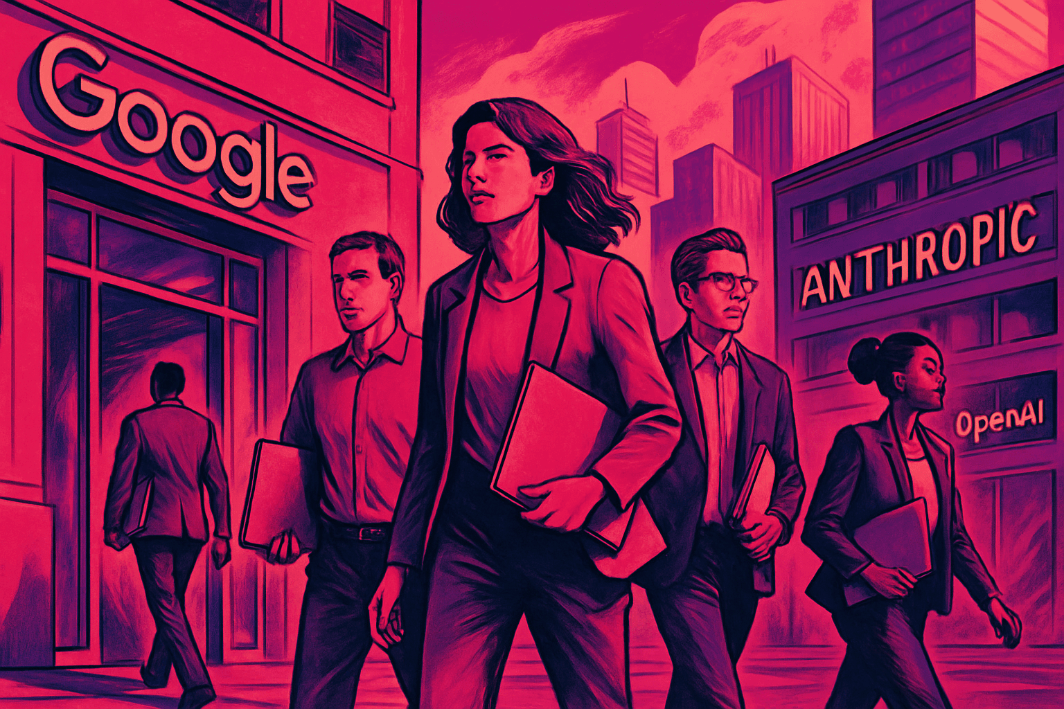 Brief IA : Google perd ses experts IA au profit d'Anthropic et OpenAI