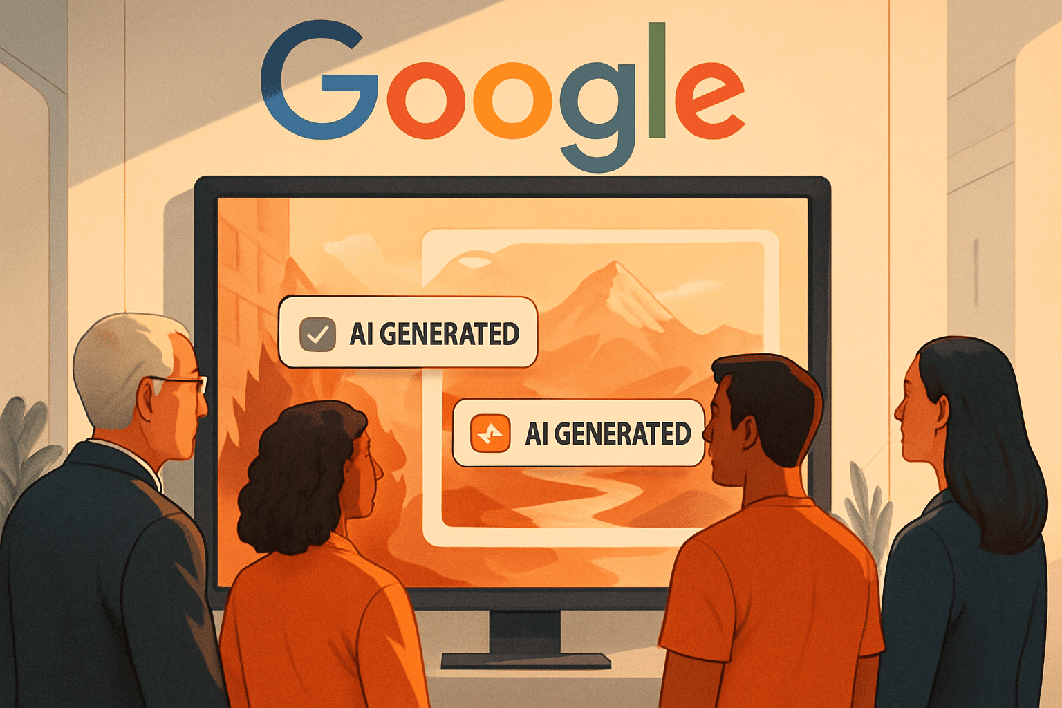 Brief IA : Google s'engage à étiqueter l'IA en Europe dès août