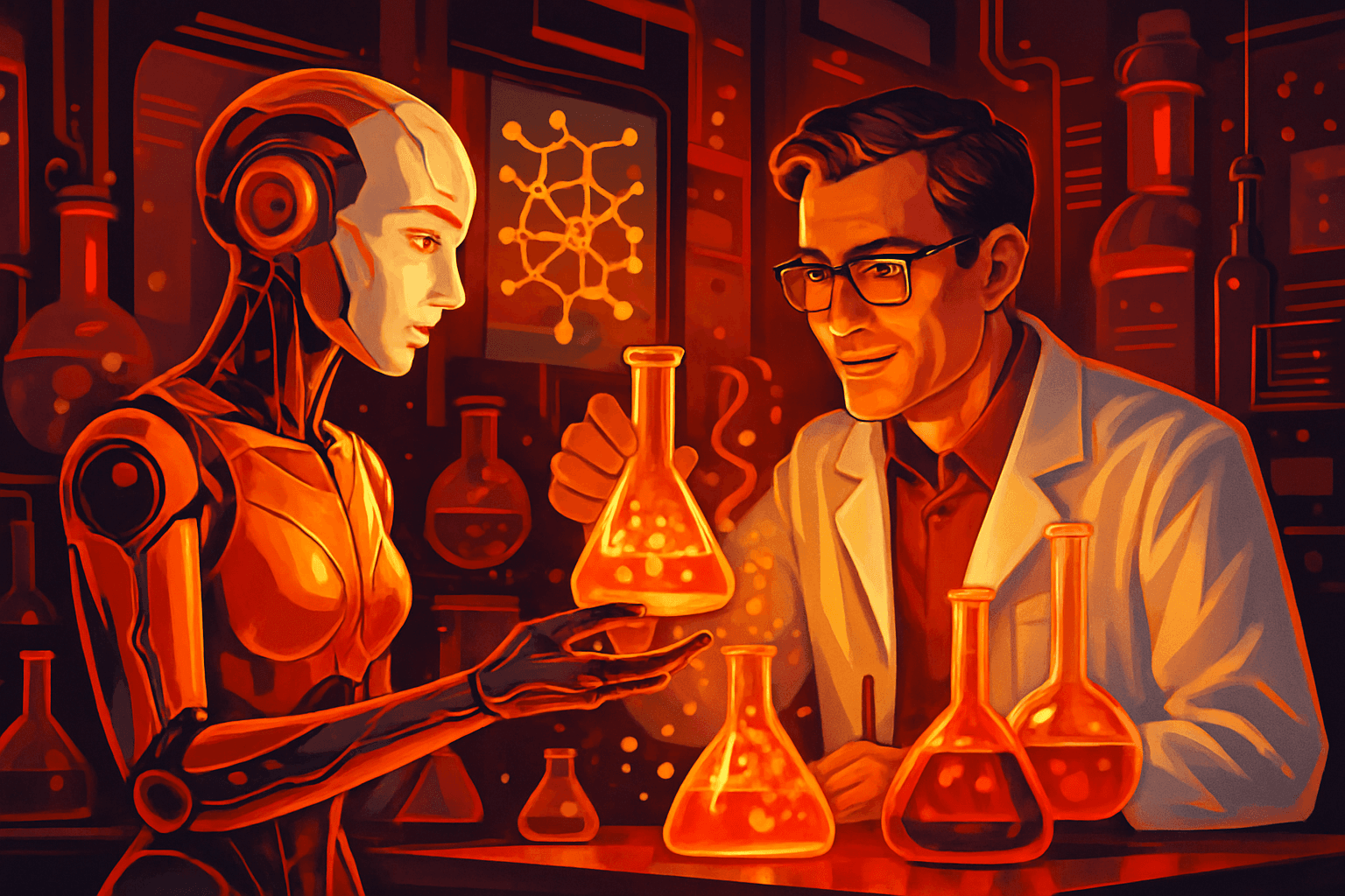 Brief IA : GPT-5.4 et Maria : l'IA redéfinit la chimie médicinale