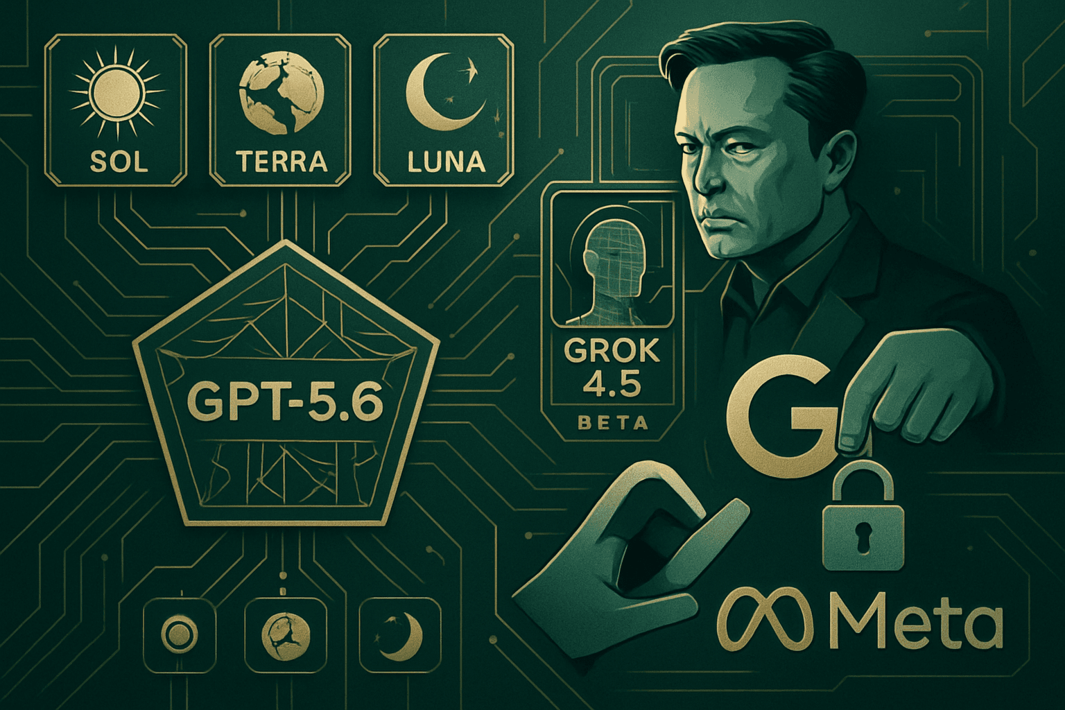Brief IA : GPT-5.6 et Grok 4.5 : Google freine Meta sur Gemini