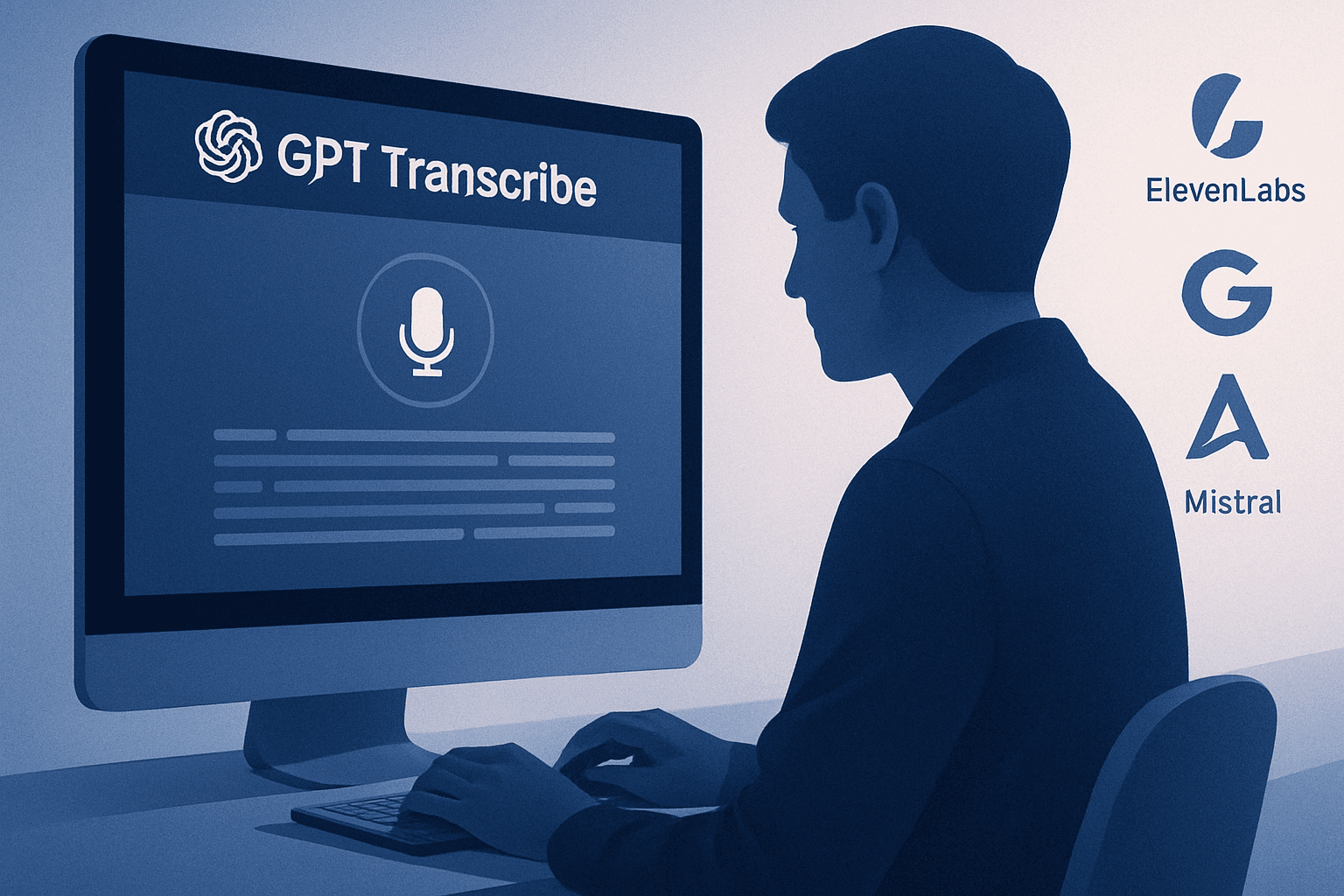 Brief IA : GPT Transcribe : OpenAI face à ElevenLabs et Google