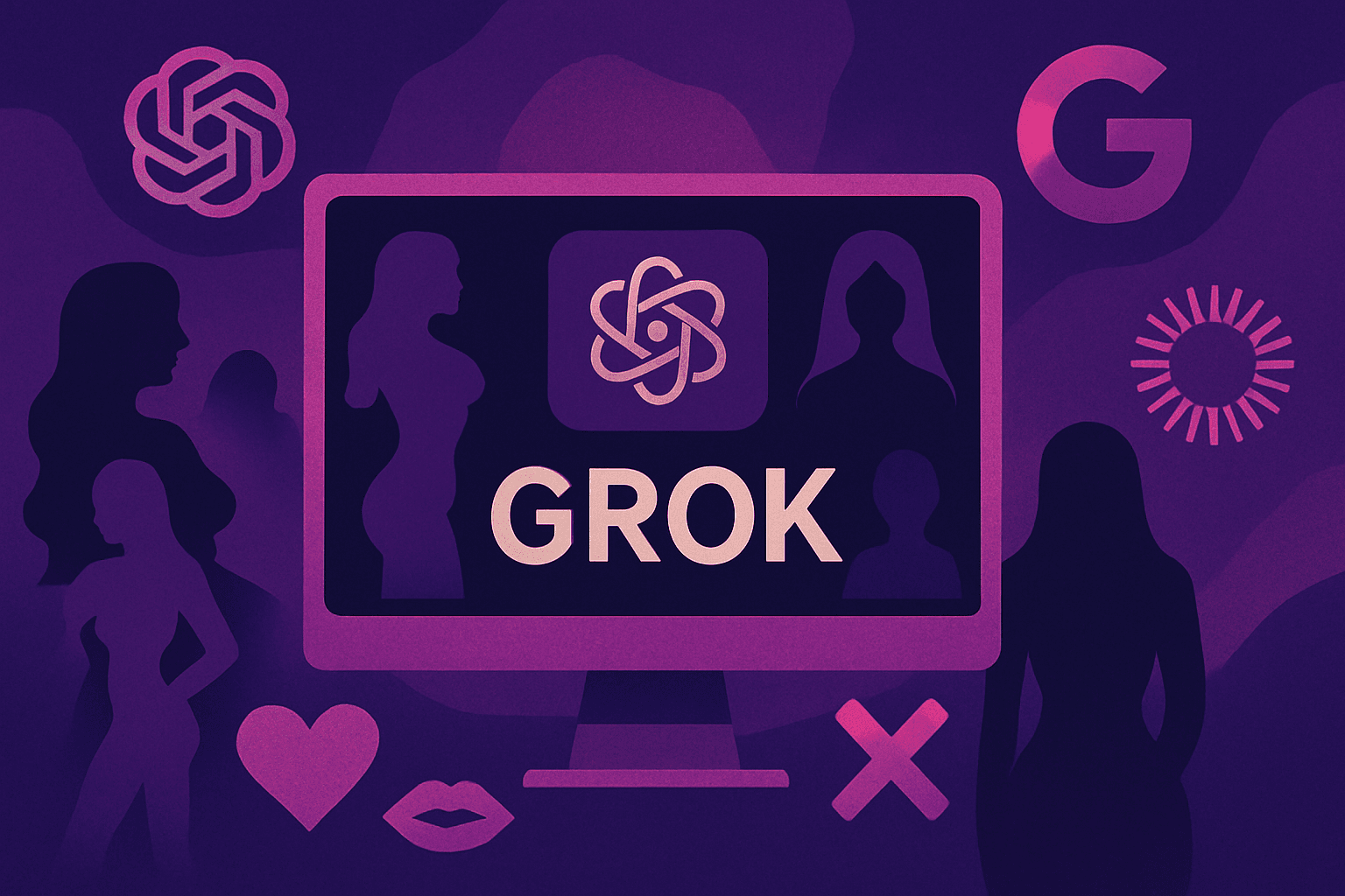 Brief IA : Grok AI : le trafic dominé par le contenu adulte