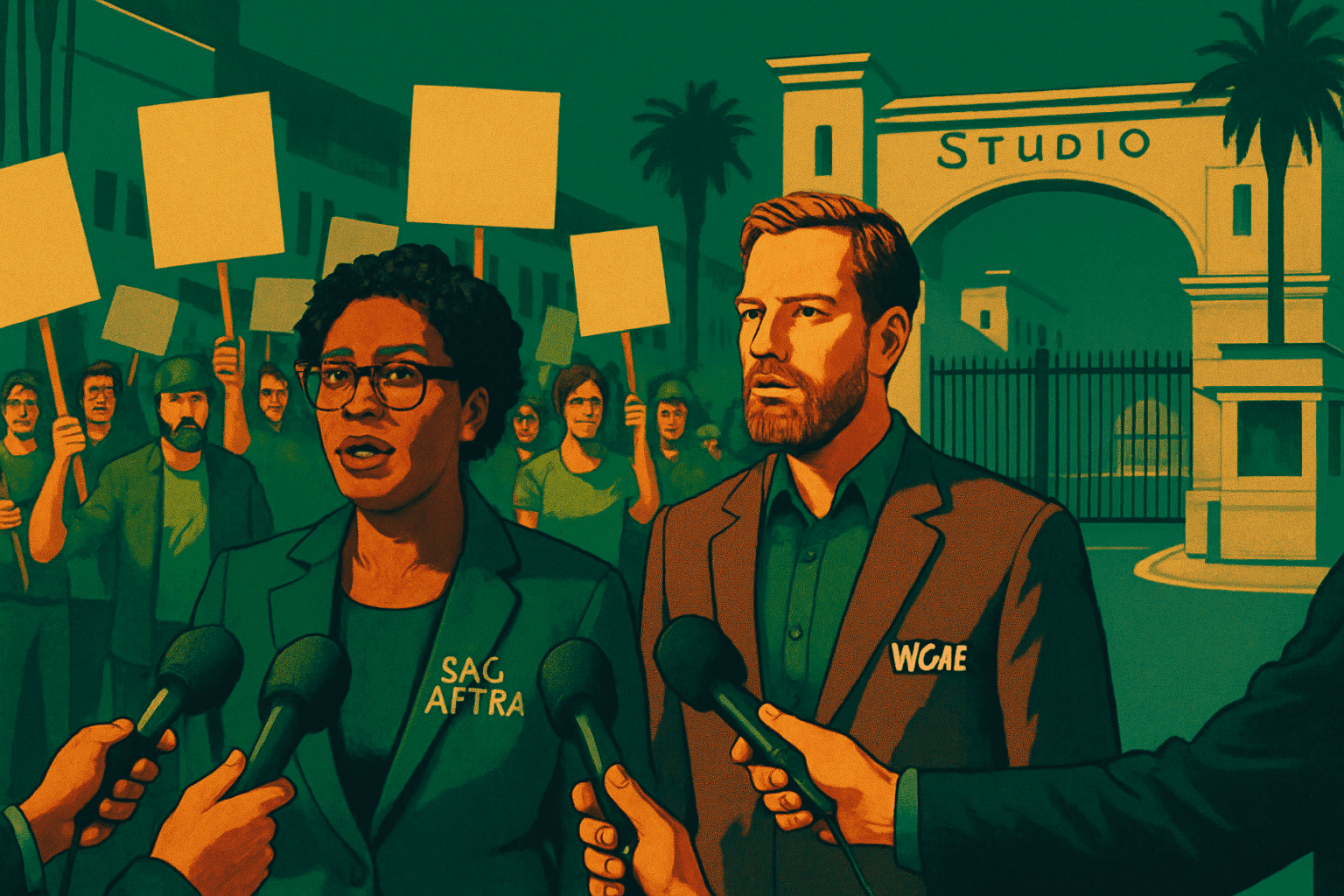 Brief IA : Hollywood : syndicats misent sur des garde-fous IA concrets