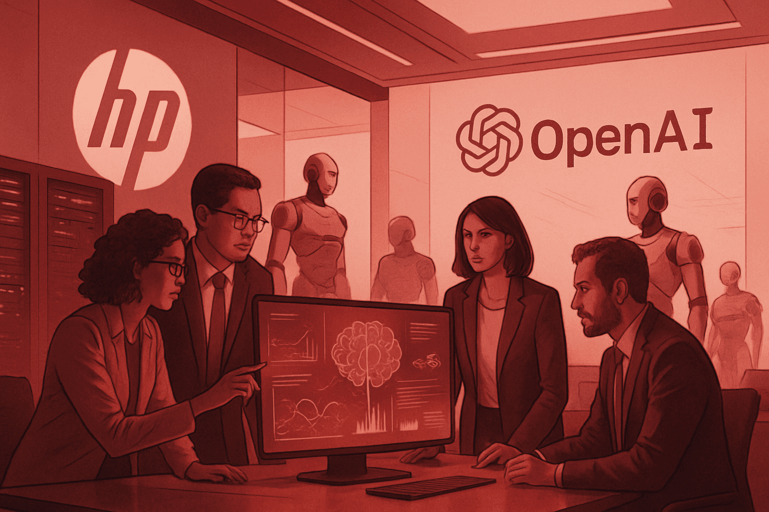 Brief IA : HP et OpenAI : alliance stratégique pour l'IA en entreprise