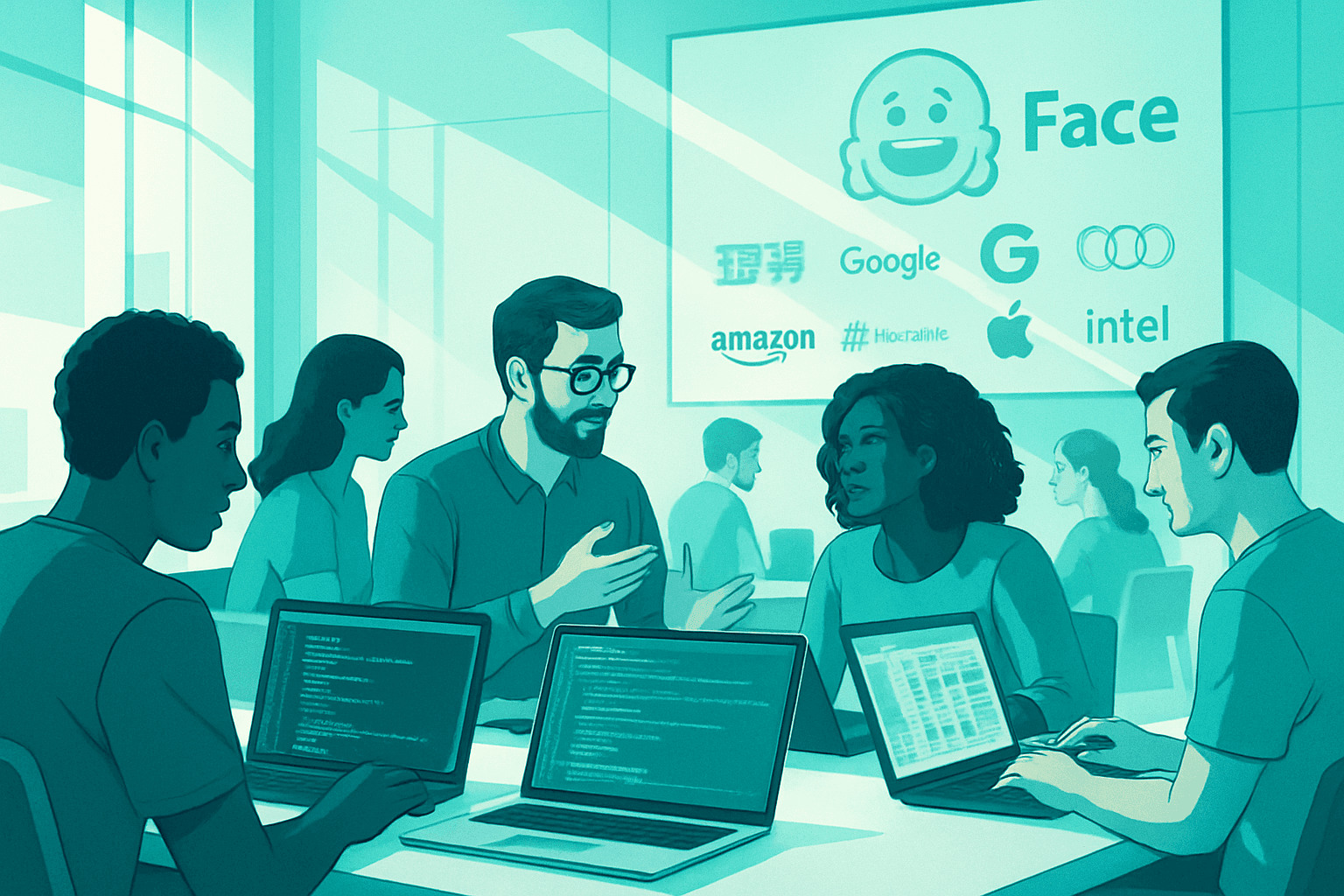 Brief IA : Hugging Face : l'IA open source séduit les géants du Fortune 500