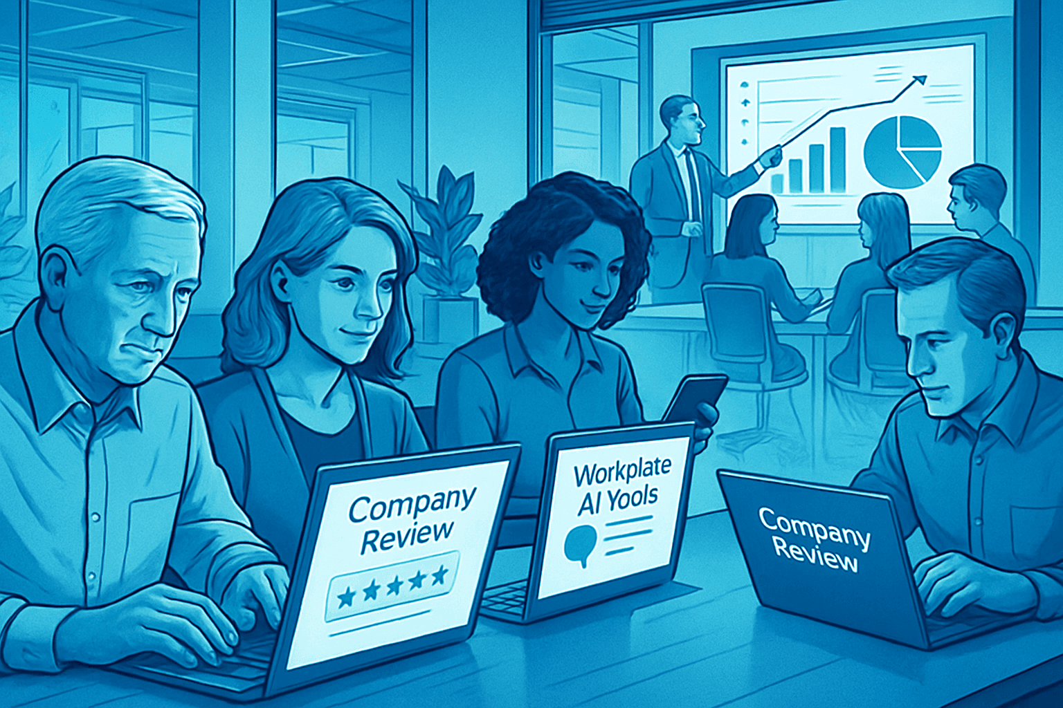 Brief IA : IA au travail : avis négatifs majoritaires sur Glassdoor en 2026