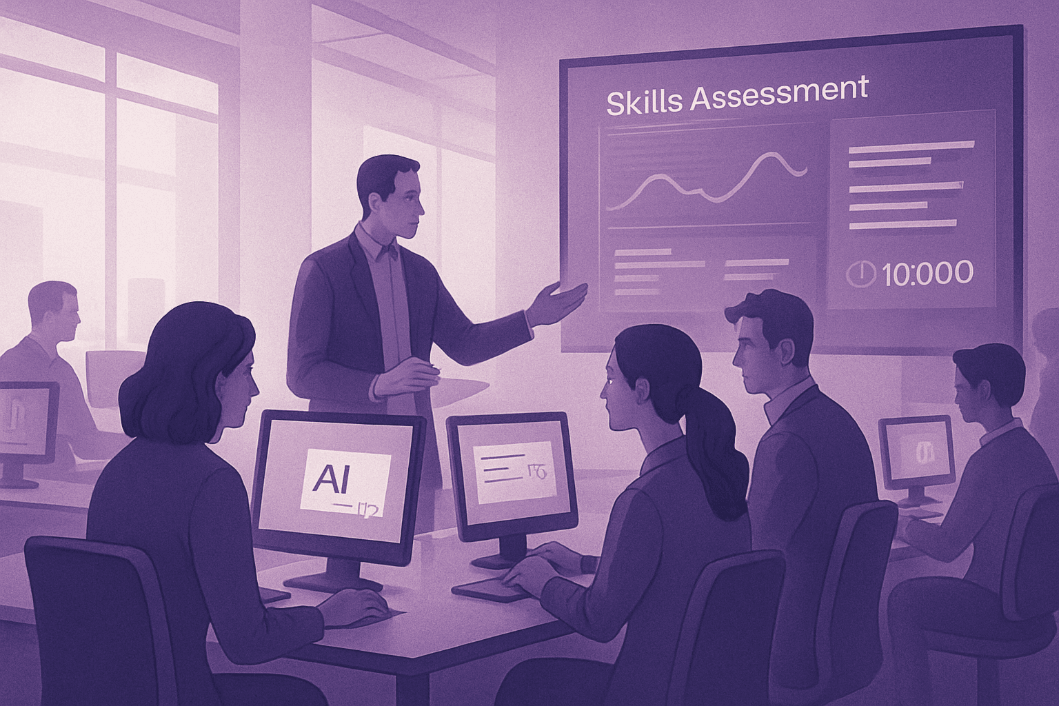 Brief IA : IA au travail : usage en hausse, formation freinée par le temps