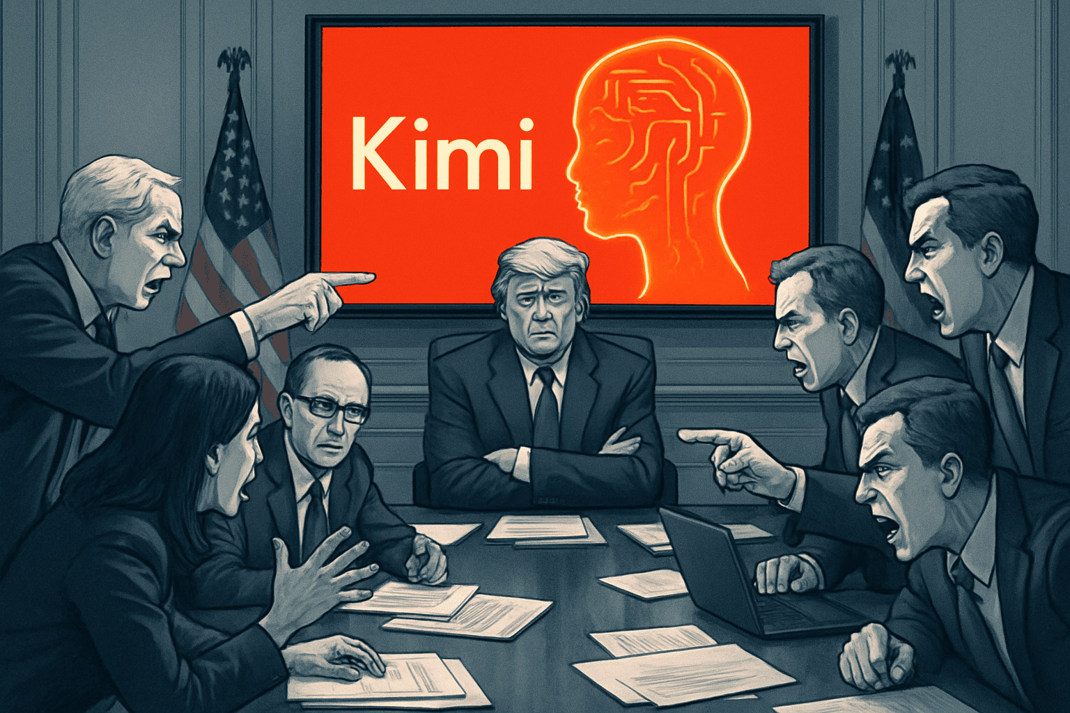 Brief IA : IA chinoise : tensions à Washington et record de droits d'auteur