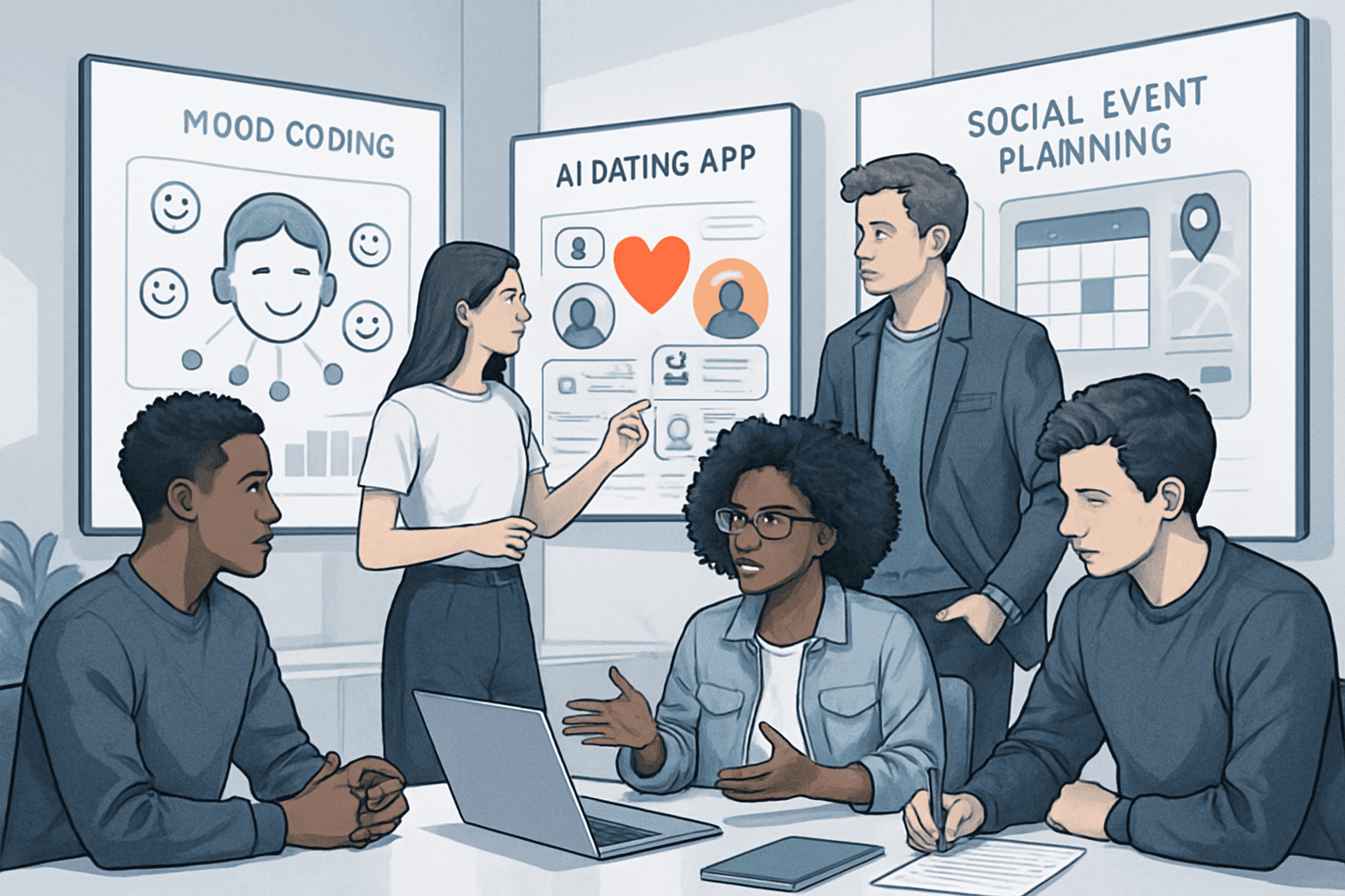 Brief IA : IA et codage d'ambiance : l'avenir des réseaux sociaux
