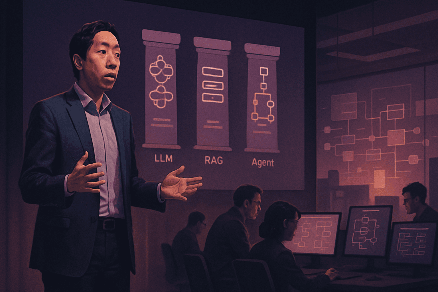 Brief IA : IA : les 4 compétences d’Andrew Ng et les attentes des entreprises