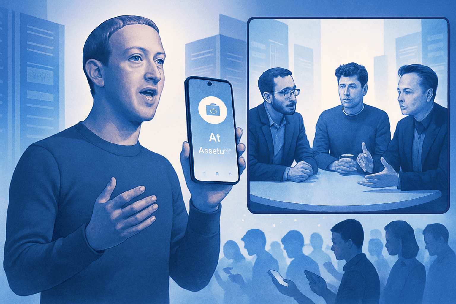 Brief IA : IA : Zuckerberg mise sur Muse, Amodei et Altman appellent à ralentir