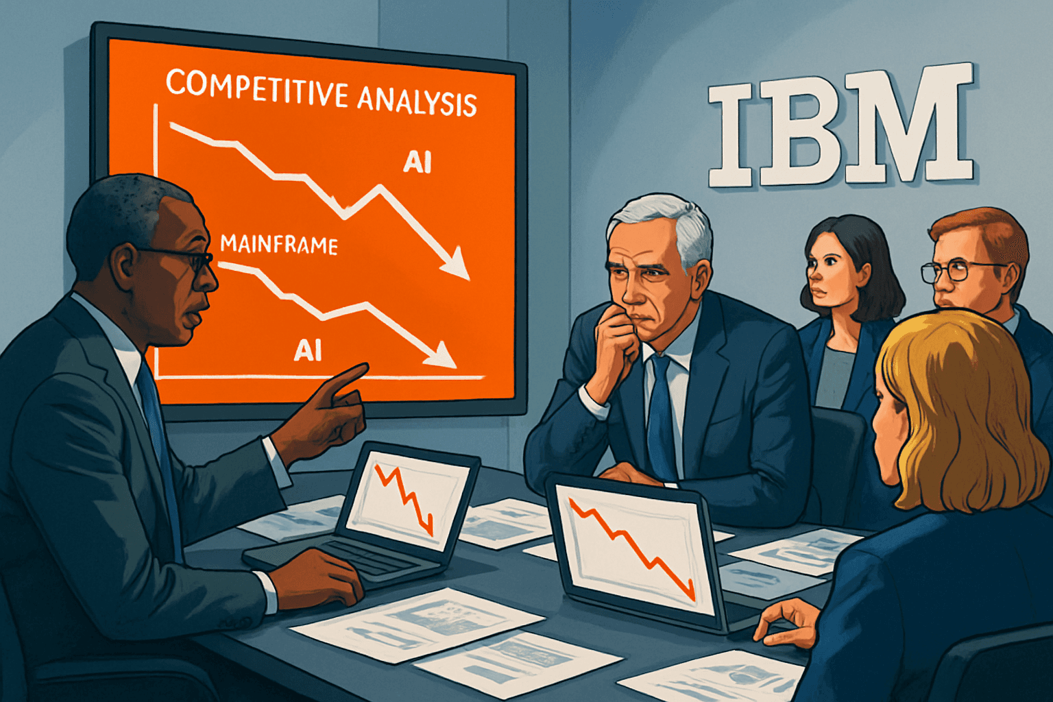 Brief IA : IBM en difficulté : mainframes menacés et IA en crise