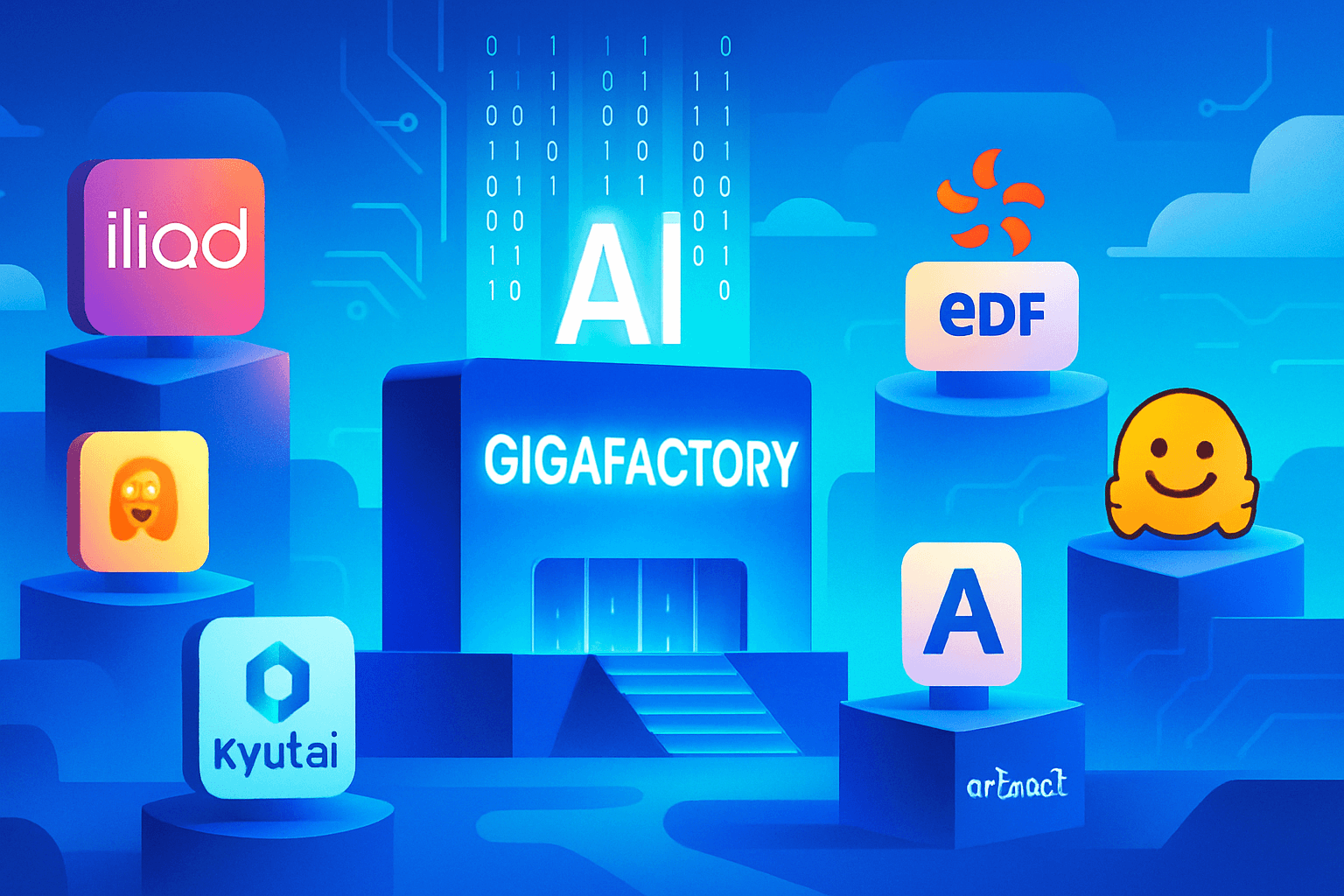 Brief IA : Iliad et ses partenaires lancent une gigafactory d'IA en France