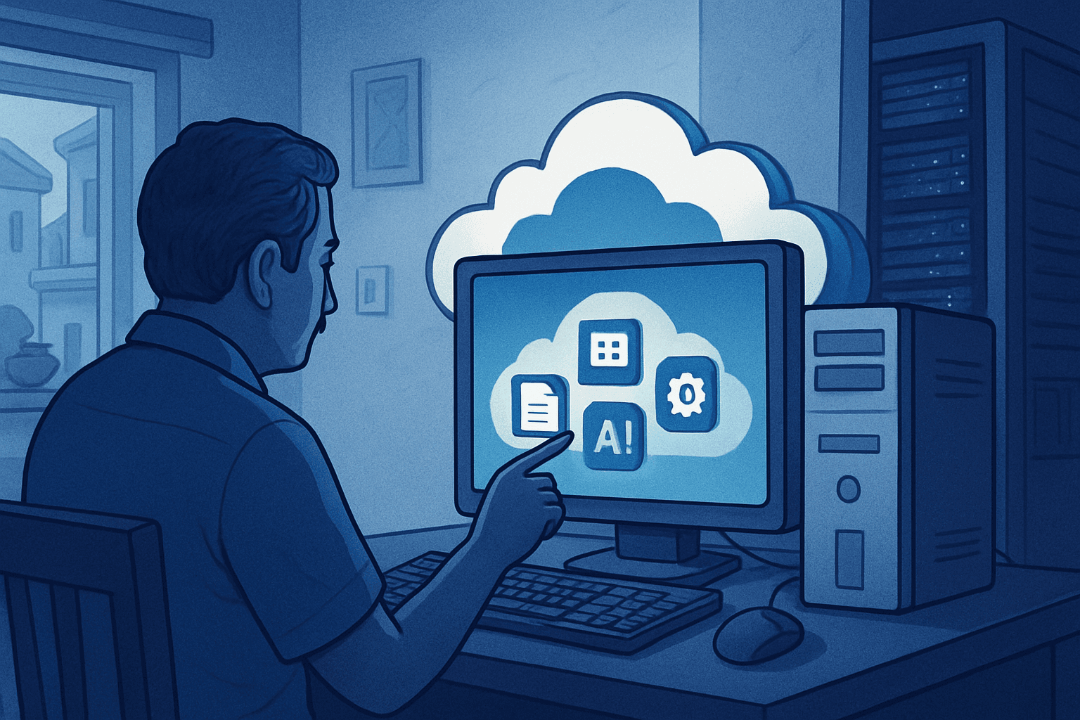 Brief IA : Inde : JioPC accessible à tous, PC cloud « IA » dès ₹1,000