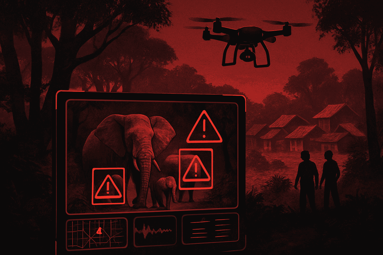Brief IA : Inde : l'IA protège éléphants et humains des collisions