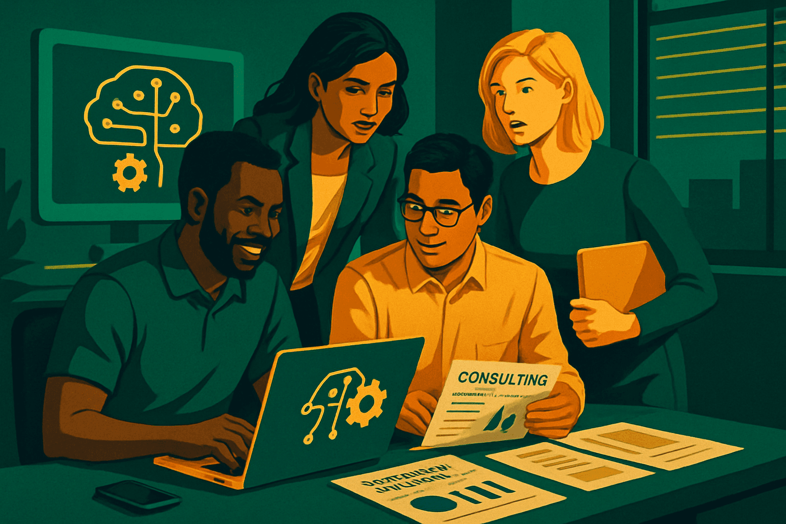 Brief IA : Ingénieurs déployés en avant : la nouvelle perle rare tech