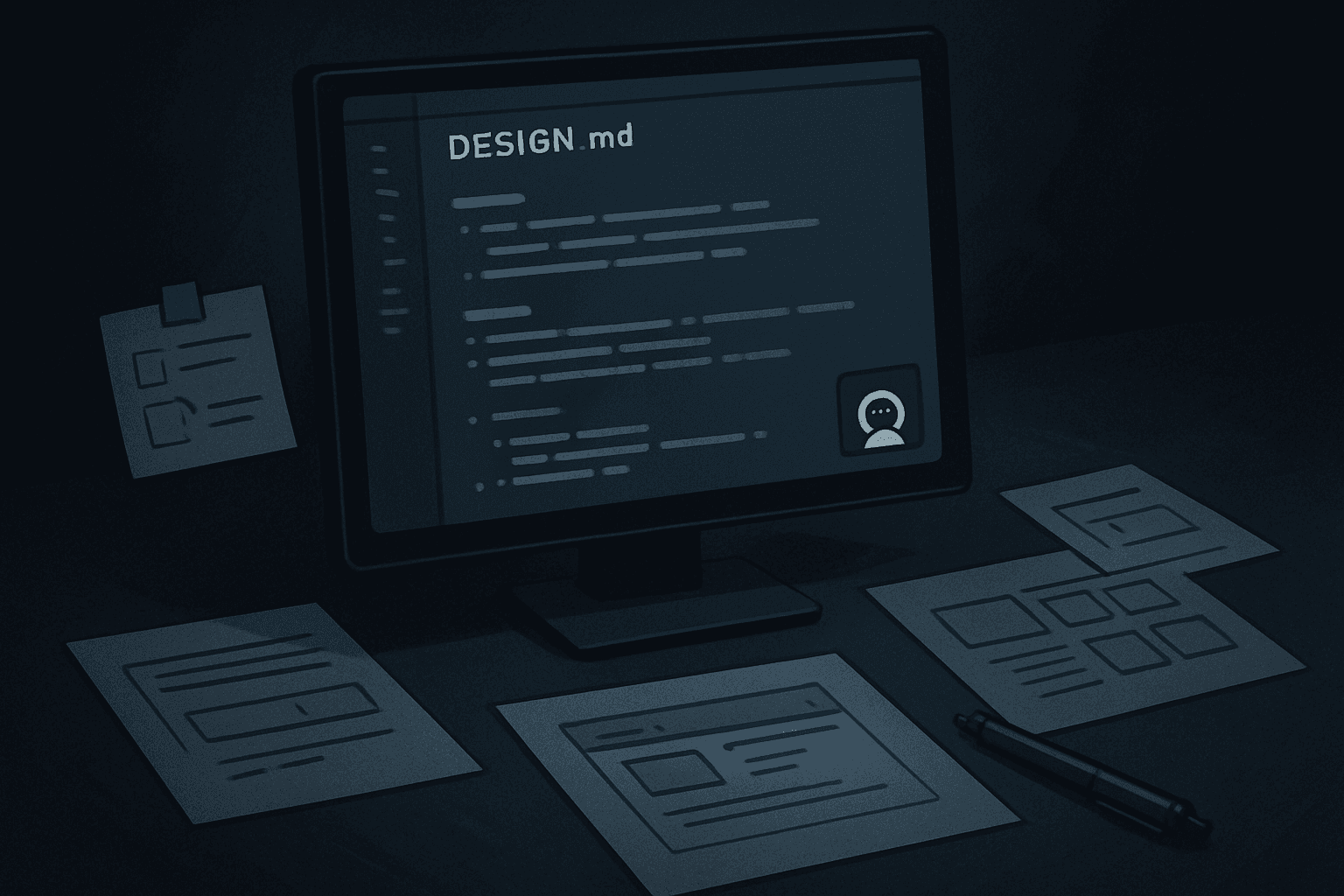 Brief IA : Interfaces IA : erreurs fatales dans les fichiers DESIGN.md