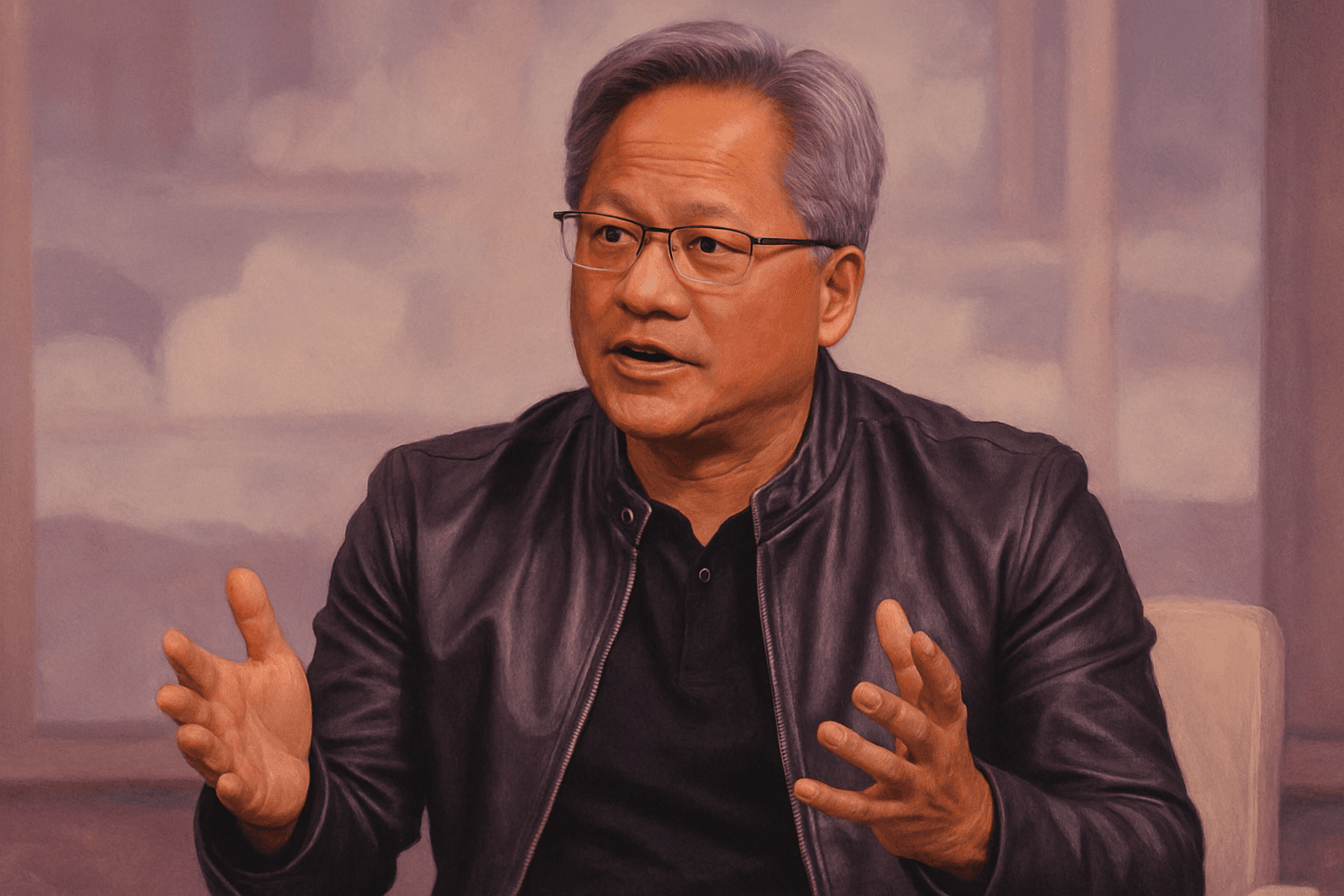 Brief IA : Jensen Huang : 0 % de risque existentiel lié à l’IA