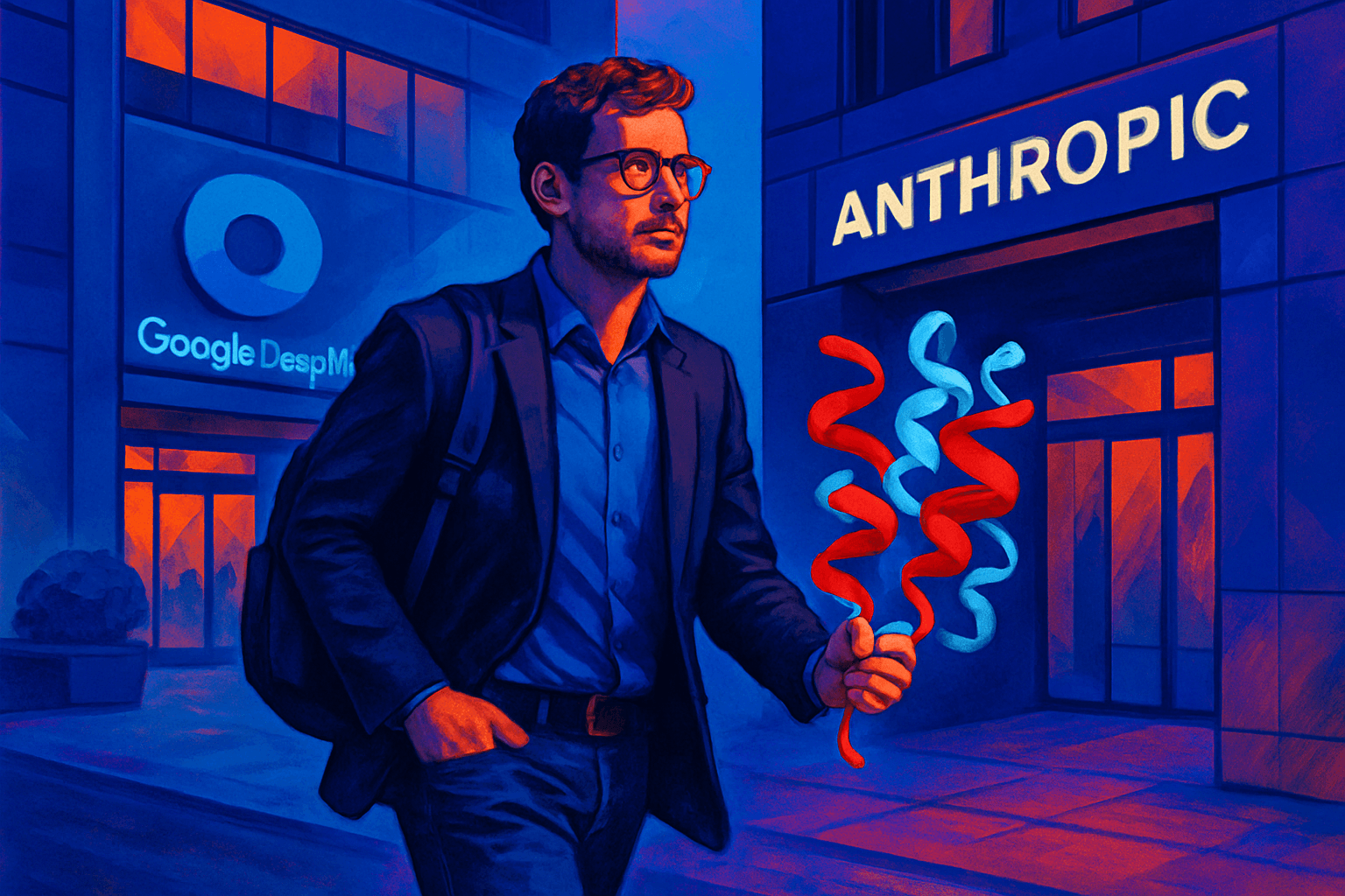 Brief IA : John Jumper quitte Google DeepMind pour Anthropic après un Nobel