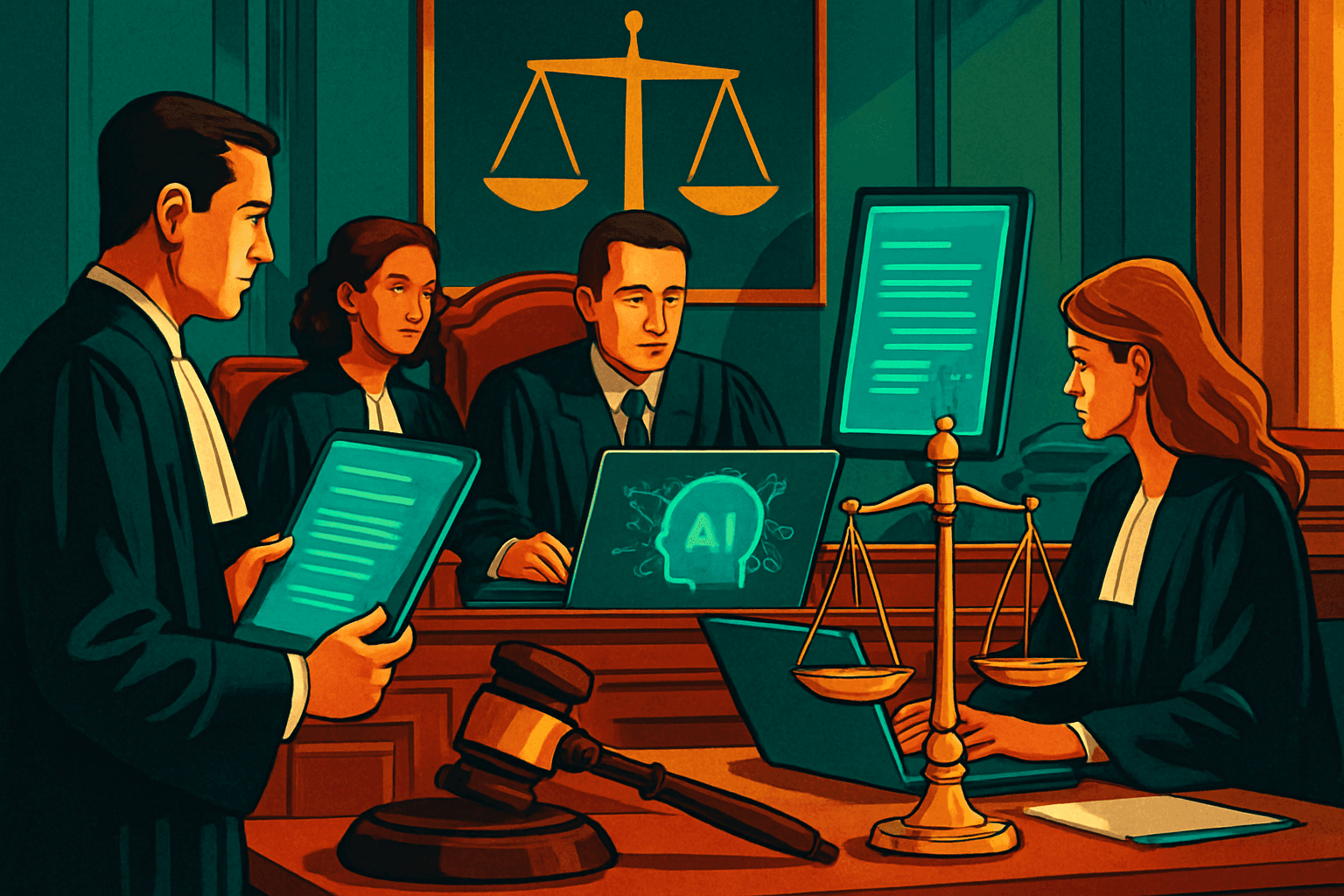 Brief IA : Justice française : un assistant IA pour la souveraineté