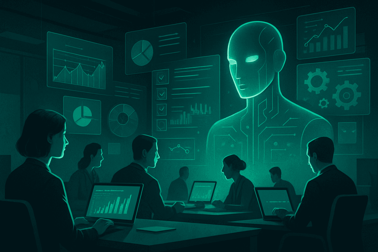 Brief IA : L'ère des PDG algorithmiques : vers une gestion sans humains