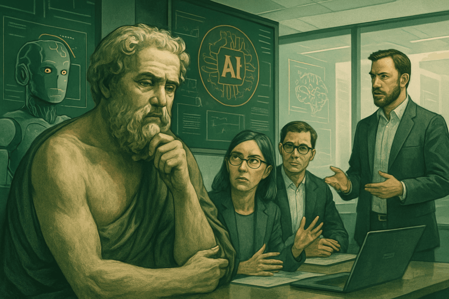 Brief IA : L'IA et la philosophie : une alliance nécessaire
