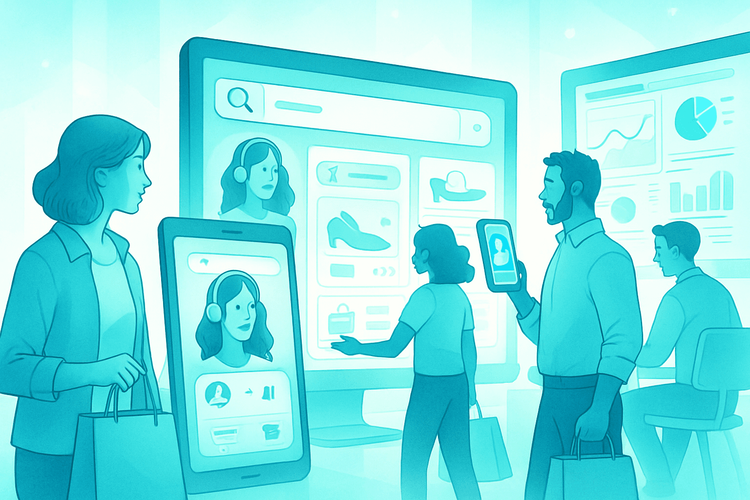 Brief IA : L'IA révolutionne le shopping en ligne : un essor fulgurant