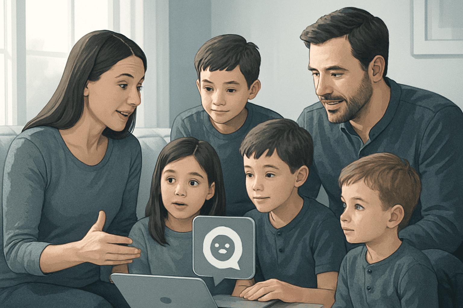 Brief IA : L'IA, un allié familial : comment nous l'enseignons à nos enfants
