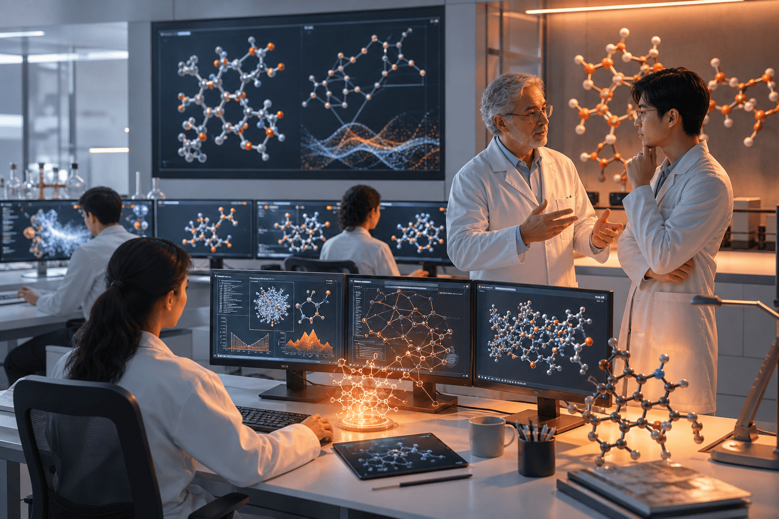 Brief IA : L’intelligence artificielle bouleverse la recherche en chimie