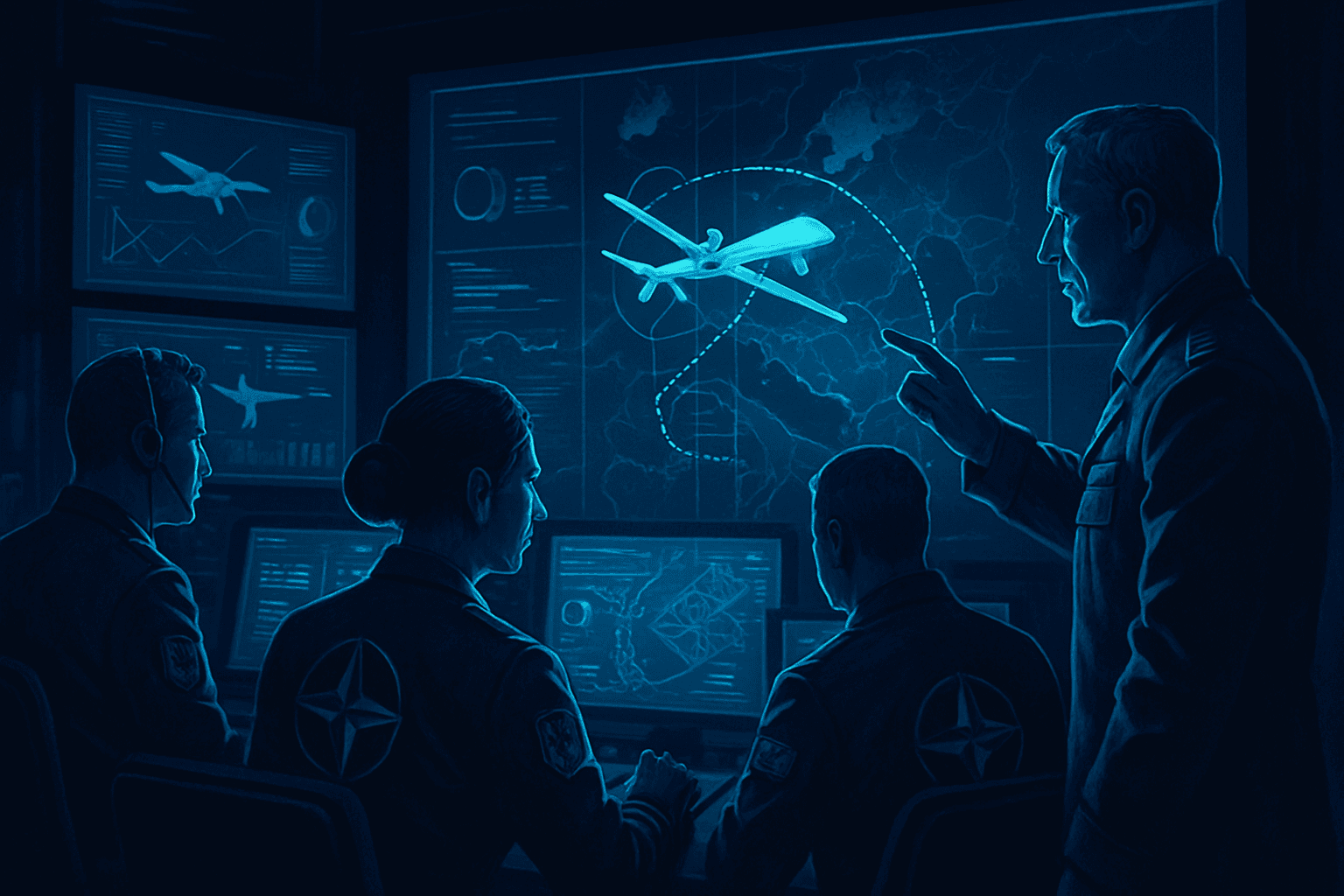 Brief IA : L'OTAN mise sur l'IA pour ses drones, mais garde le contrôle humain