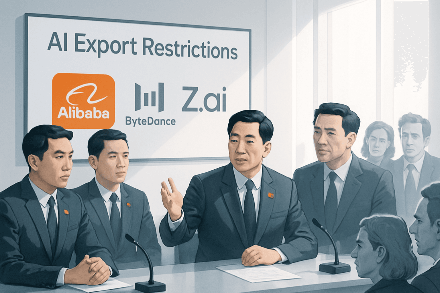 Brief IA : La Chine limite l'exportation d'IA, l'Europe en difficulté