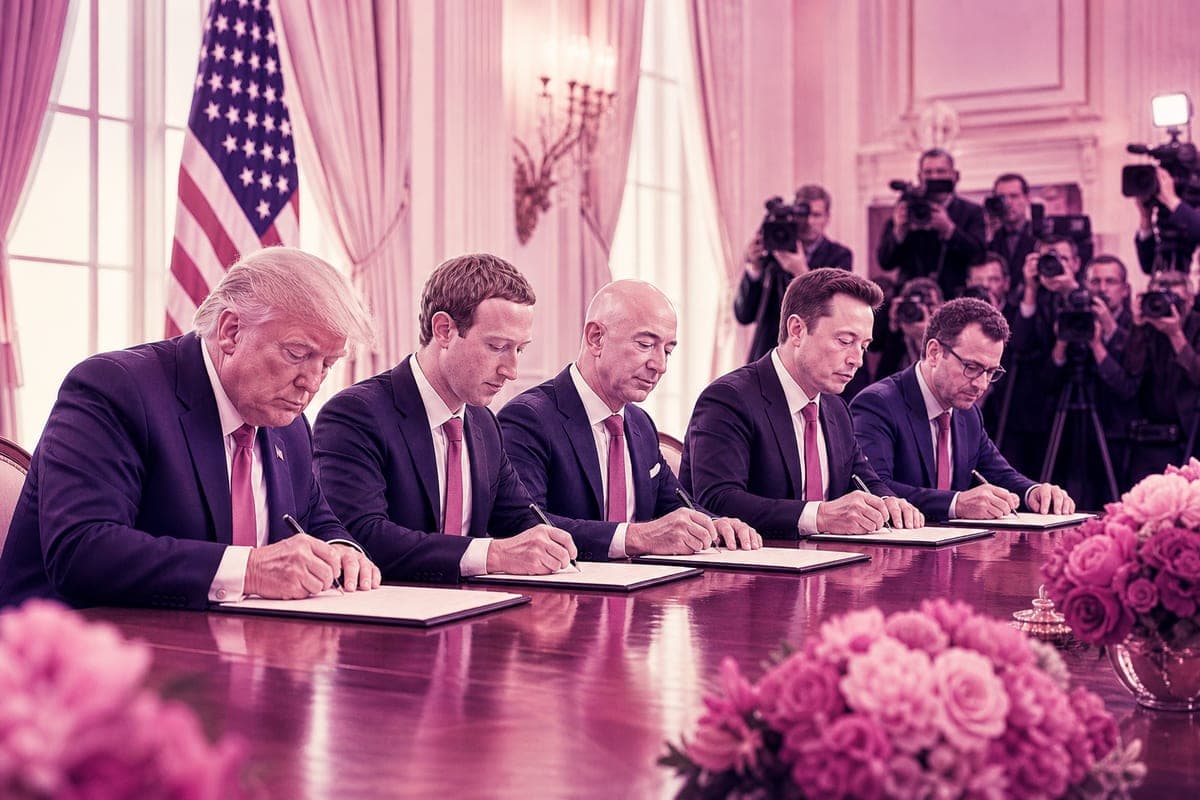 Brief IA : La Maison Blanche réunit les géants de la tech autour d’un pacte IA