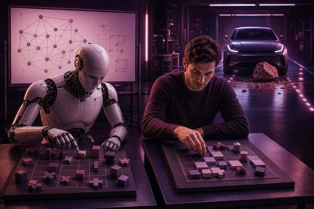 Brief IA : Les modèles d’IA échouent aux puzzles spatiaux face aux humains