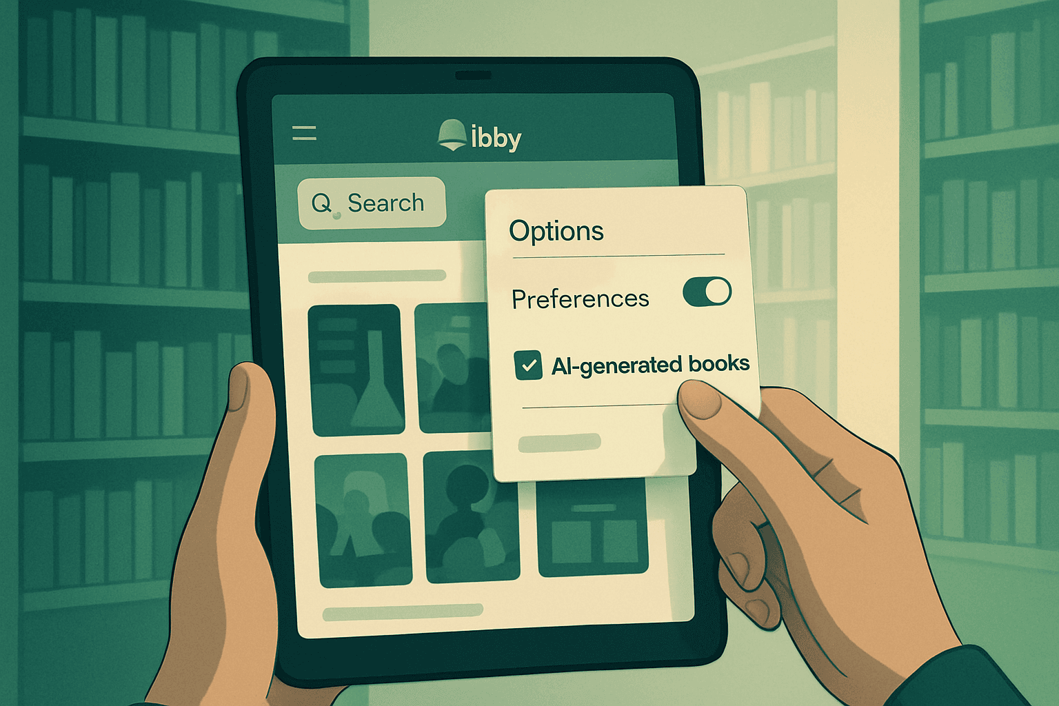 Brief IA : Libby se prépare à filtrer les livres générés par l'IA