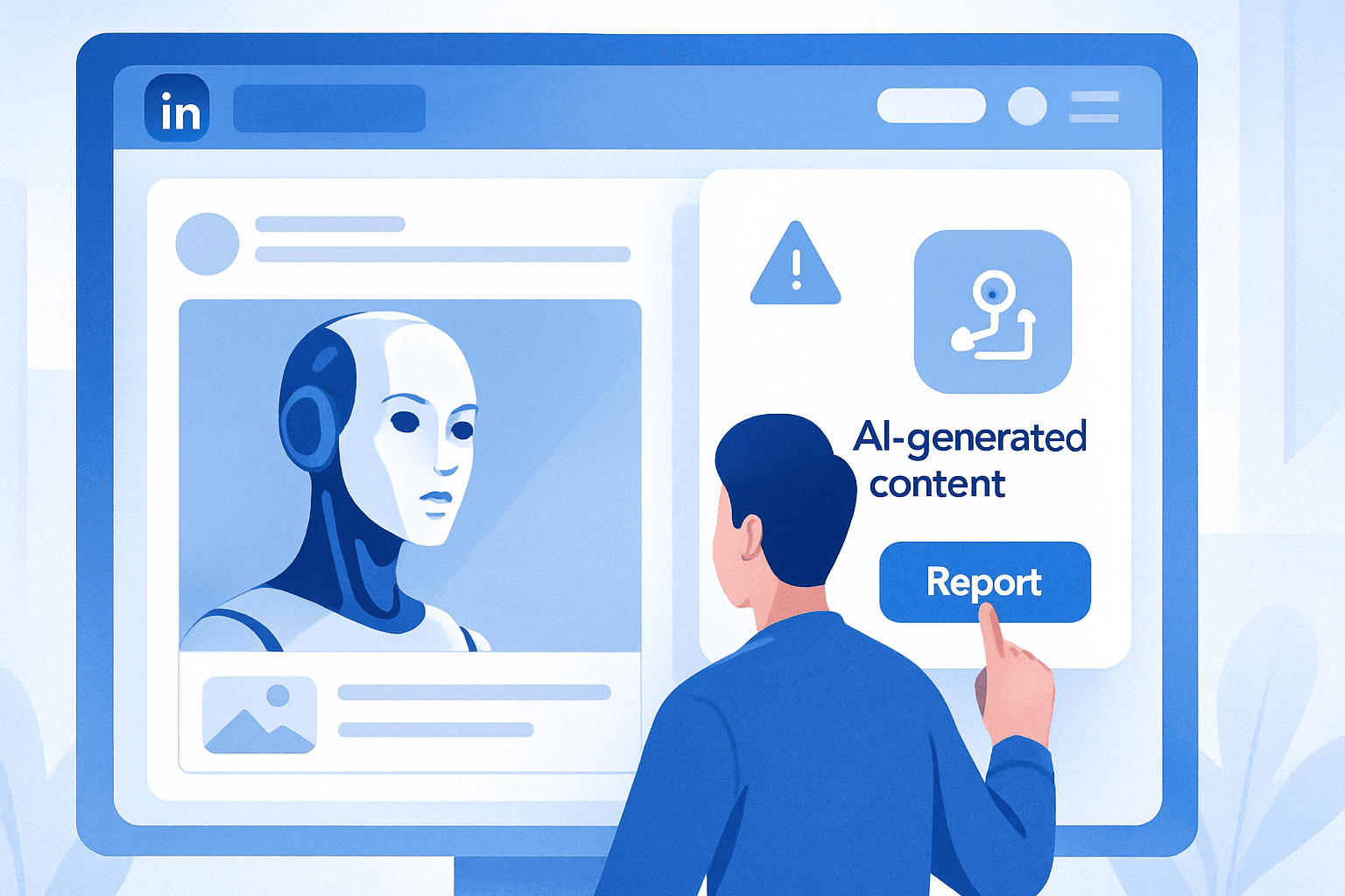 Brief IA : LinkedIn combat les contenus IA médiocres avec un nouvel outil