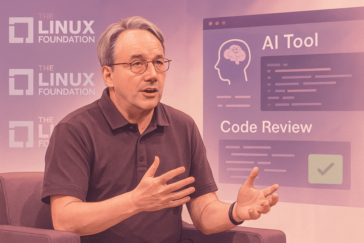 Brief IA : Linus Torvalds défend l'IA face aux critiques dans la communauté Linux