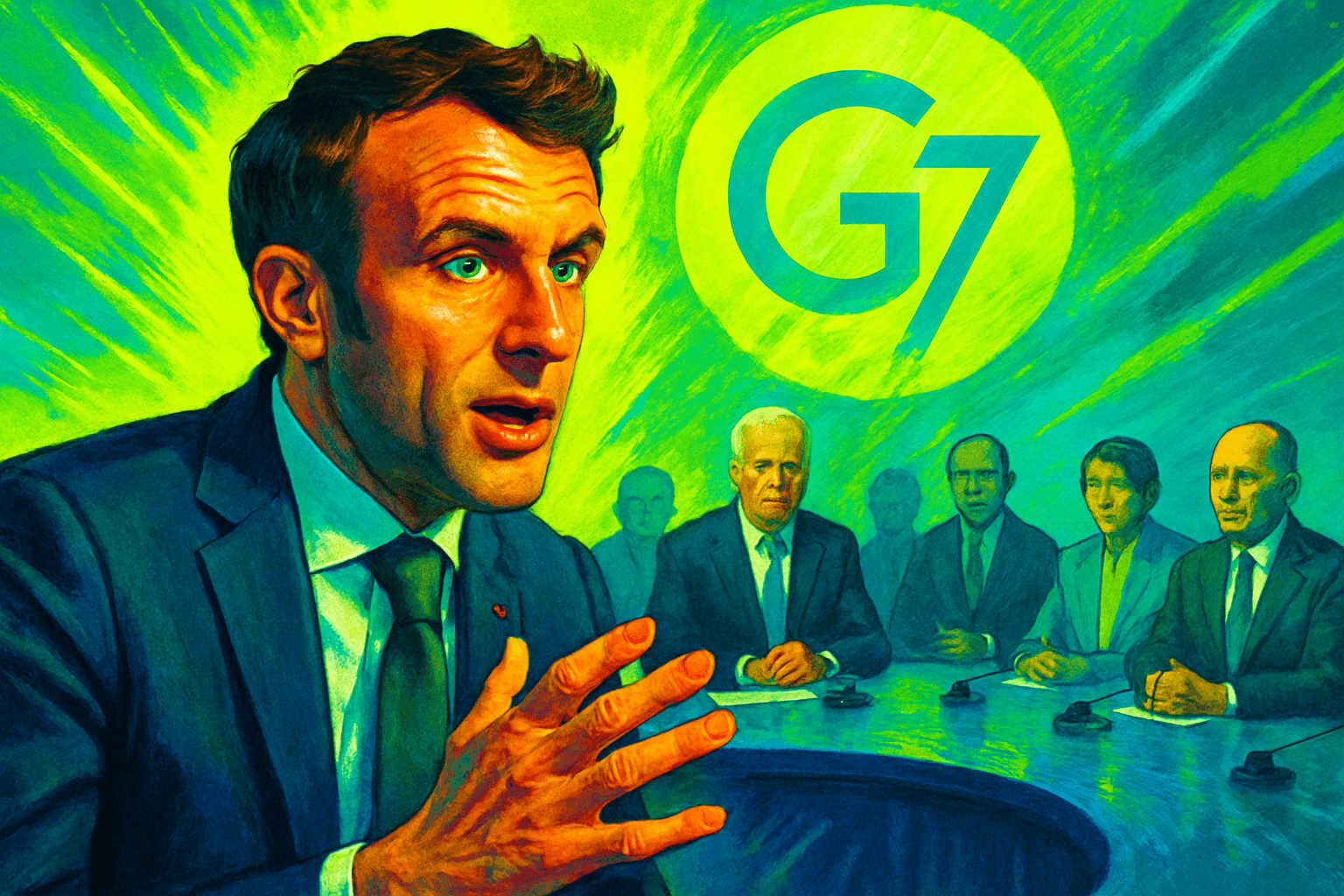Brief IA : Macron inquiet : les États-Unis pourraient couper l'accès aux IA