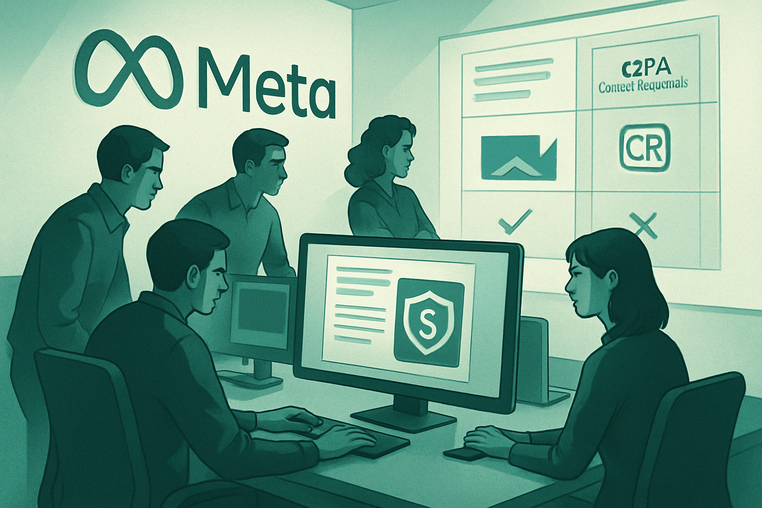 Brief IA : Meta défie Google avec Content Seal, un pari risqué sur l'IA