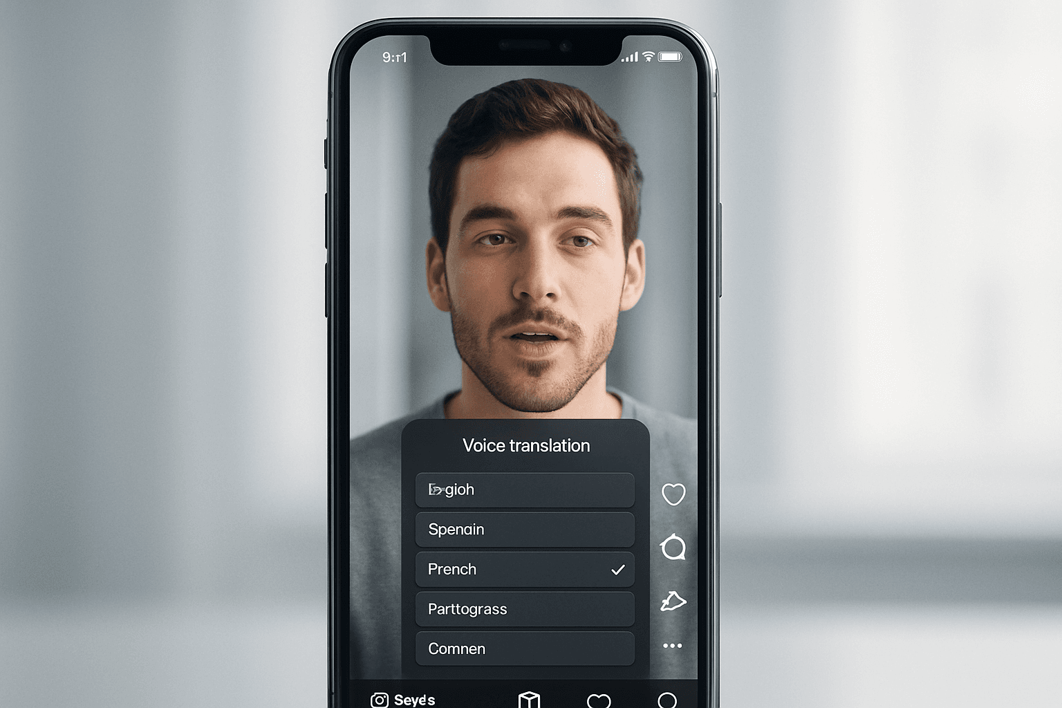 Brief IA : Meta révolutionne Instagram avec la traduction vocale IA en français