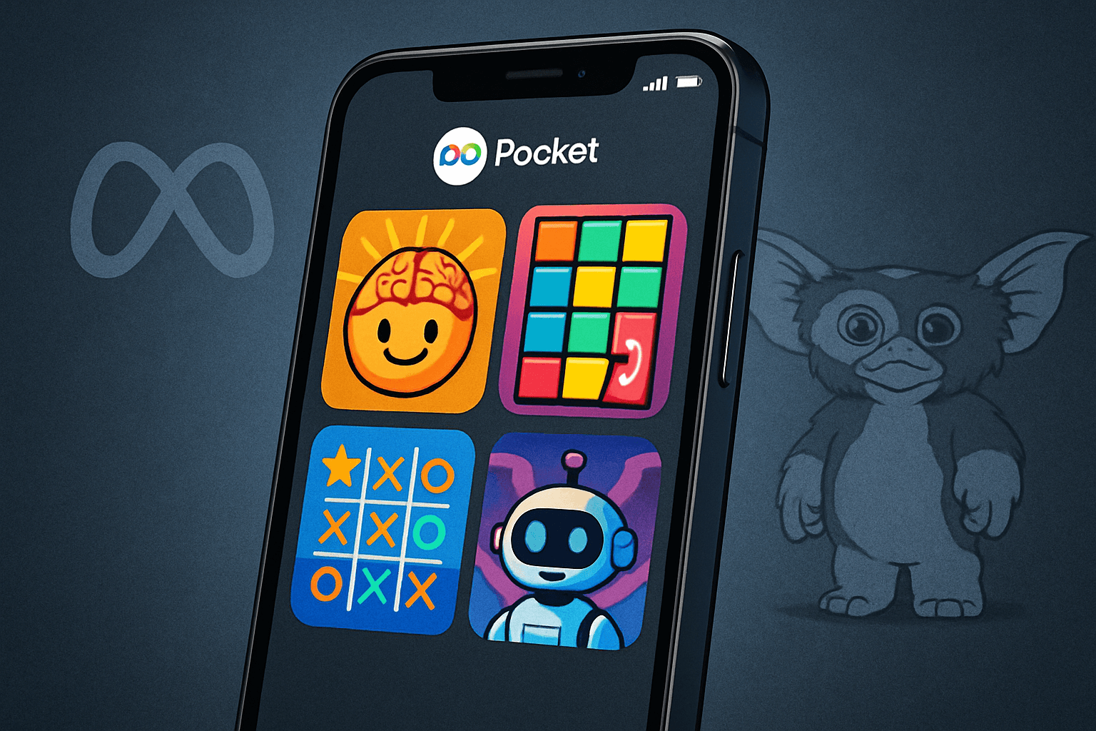 Brief IA : Meta surprend avec Pocket, une app de jeux IA lancée discrètement